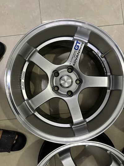ADVAN GT USED RIM RARE IN PAKISTAN