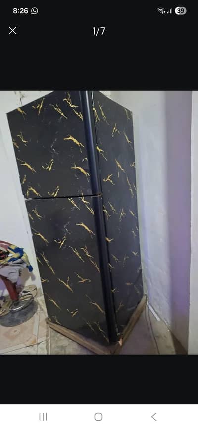 “Dawlance Double Door Fridge – Stylish Marble Look – For Sale”