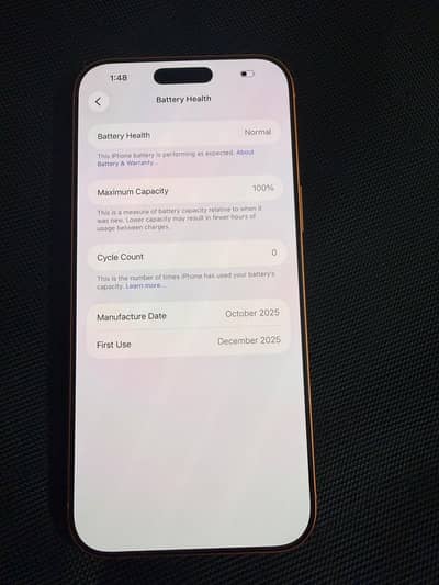 Iphone 17 pro max 1TB orange