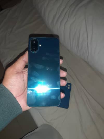 samsung A07 /6---128 only 10 days use daba cable c type jaly pahly din