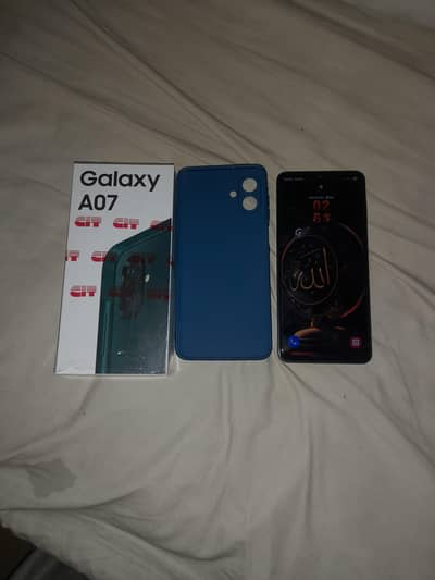 samsung A07 /6---128 only 10 days use daba cable c type jaly pahly din