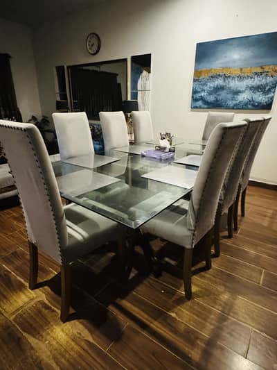 8 seater dining table