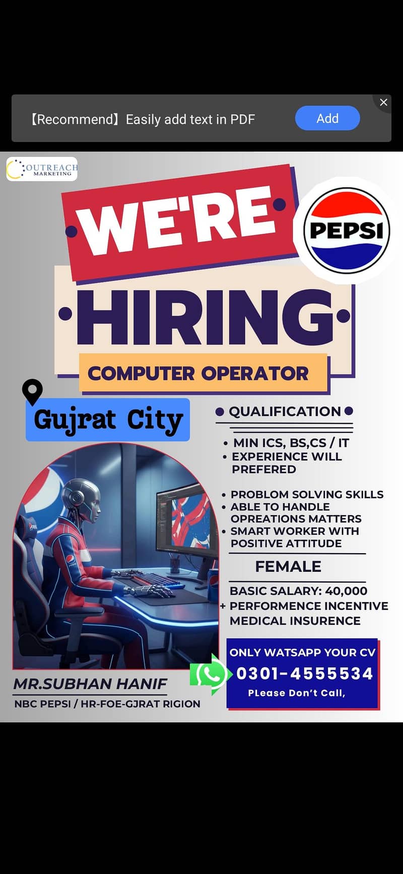 KPO- Computer operator 0