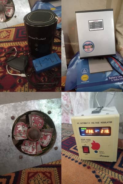 First stabilizer high power and a simtek battery charger and