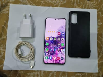 Samsung Galaxy S20 5g 8+8/128 PTA Snapdragon 865 5g Best PUBG