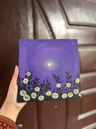 Hand painted acrylic artwork