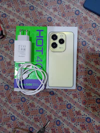 infinix Hot 40,  8/256 GB , Full Boxes