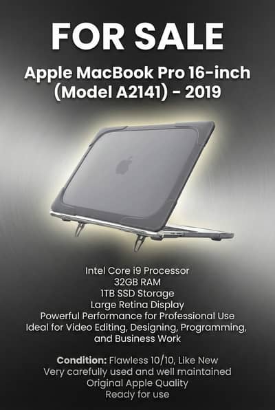 MacBook Pro 2019 16 inch A2141