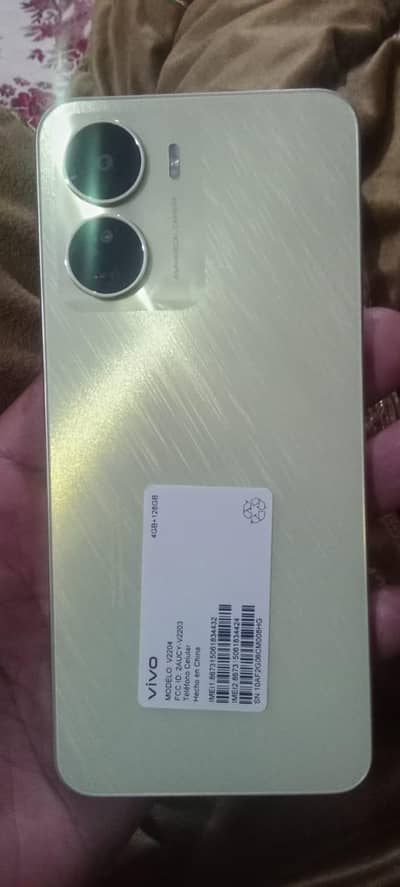 vivo y16 lush condition 4+4 128 gb non pta exchange possible