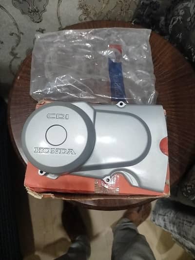 Honda 125 down model engine side covers box packed