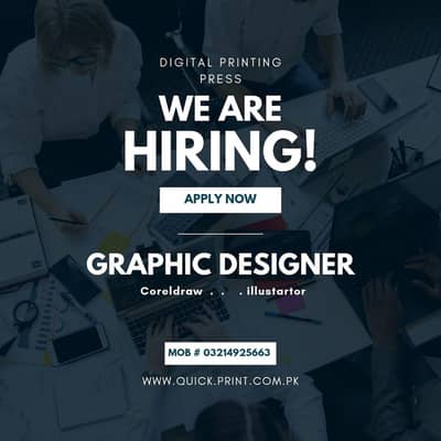 graphic designer coreldraw or illustrator specialist