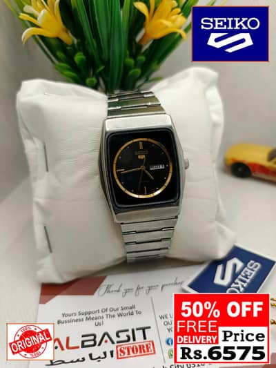 Seiko 5 Citizen Orient Automatic Pre-Owned watch Japan 03161737353