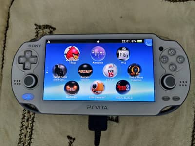 PS vita Jailbreak white color with 64GB Memory. Card games installed
