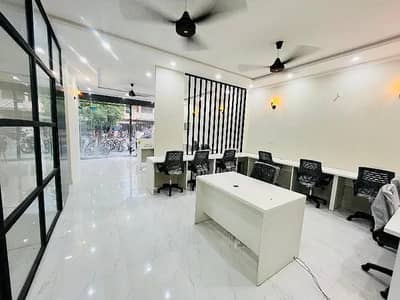 Furnitured office available in Johar town
