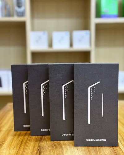 Samsung S25 Ultra 5G , S25 Plus 5G , S25 5G Boxpack Dual Approved