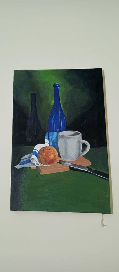 Acrylic Painting on Canvas|Canvas Painting|Acrylic Painting|Still Life