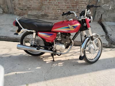 honda 125 lahor number full restore bike