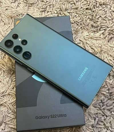 Samsung Galaxy S22 Ultra 12/512 Complete Box Urgent Sale Connect Wtp
