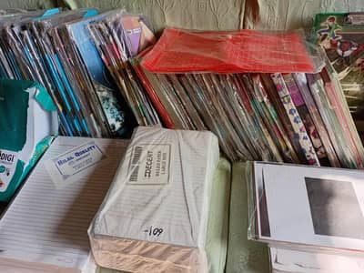 All stationary shop items for sale on wholesale price