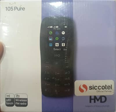 Brand New HMD 105 Pure Dual SIM (Makers of Nokia) | Epic Battery!