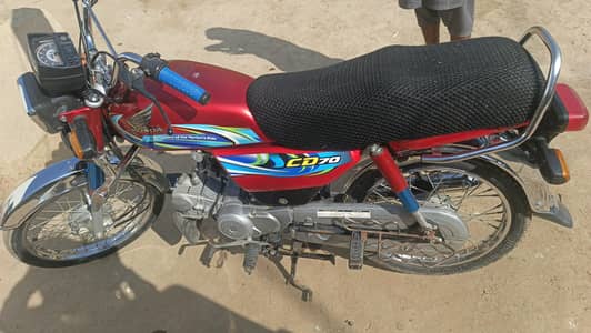 Honda CD 70 2024 model urgent for sale