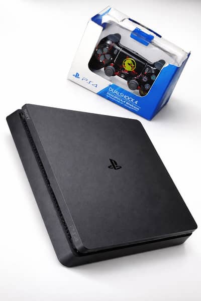 Playstation 4 Slim 500GB With Controller Good Condition