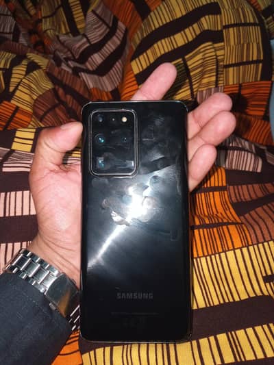 Samsung s20 ultra 5g non pta full box 12/128