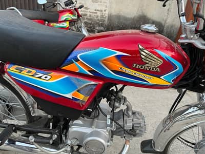 Honda CD 70 in showroom Condition