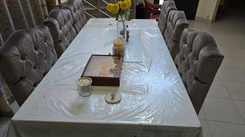 Sofa set(with table) + Dining Table set 5