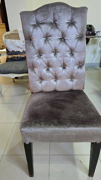 Sofa set(with table) + Dining Table set 6