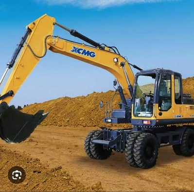  ٹائر والی ایکسیویٹر (کرین) رینٹ پر درکار