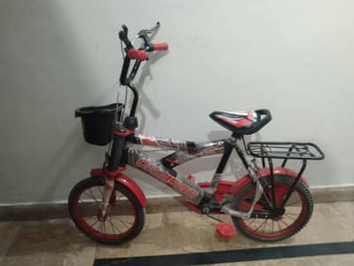 cycle  colour is black and red