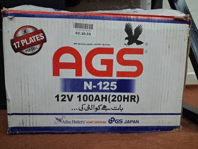 AGS Battery 100amp  17 plates
