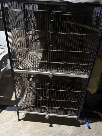 Parrot cage