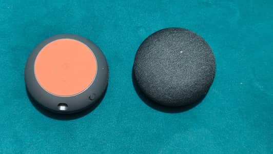 Google Home Mini (1st gen) smart home assistant speaker