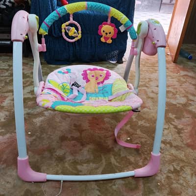 Baby electric swing .