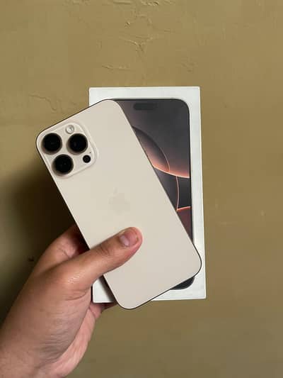 I PHONE 16 PRO MAX NON PHYSICAL + E SIM 91 BH