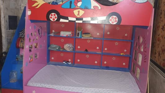 Kids Bed With Matrees Urgent Sale