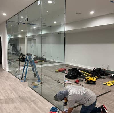 12mm glass door work whole sale