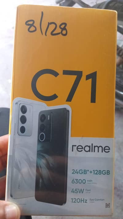 Realme C71 box packed