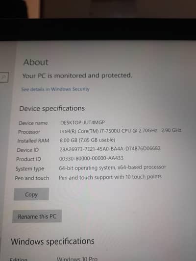 HP laptop(Elitebook)