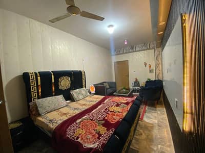E-11/2 markaz Studio luxury furnished flat available for rent in e11 Islamabad