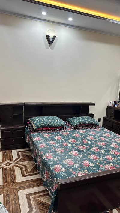 Wooden King size bed for sale