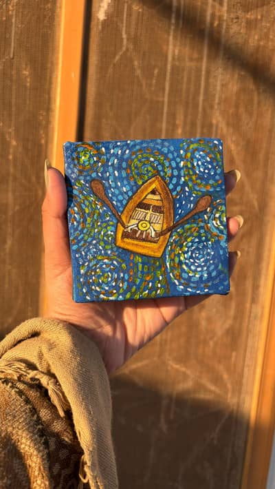 Mini Canvas Painting Art work