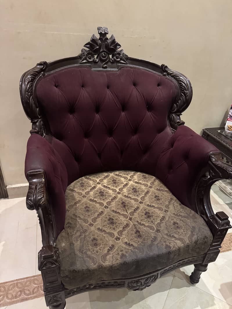 Chnyoti solid wood sofa set 2