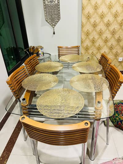 6 seater dining table