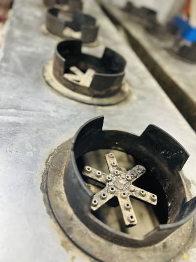 5 Burner Chinese N Karahi Counter