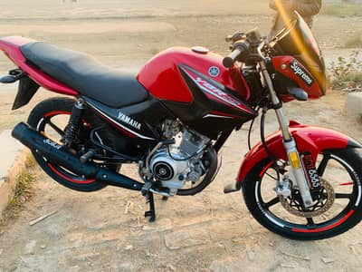 ybr 2021 model  lush condition