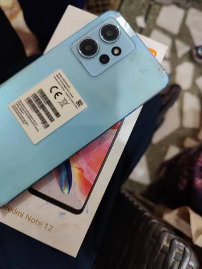Redmi note 12 complete box