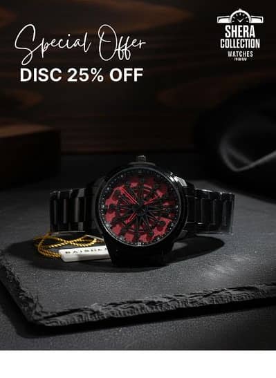 BAISHENG Spinning Wheel Luxury Watch  DM for Order